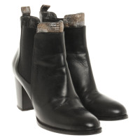 Navyboot Ankle boots Leather in Black