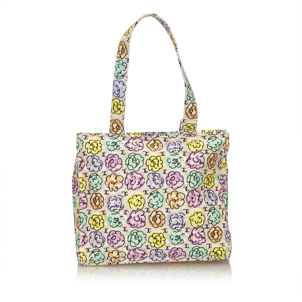 Chanel Handbag with camellia print