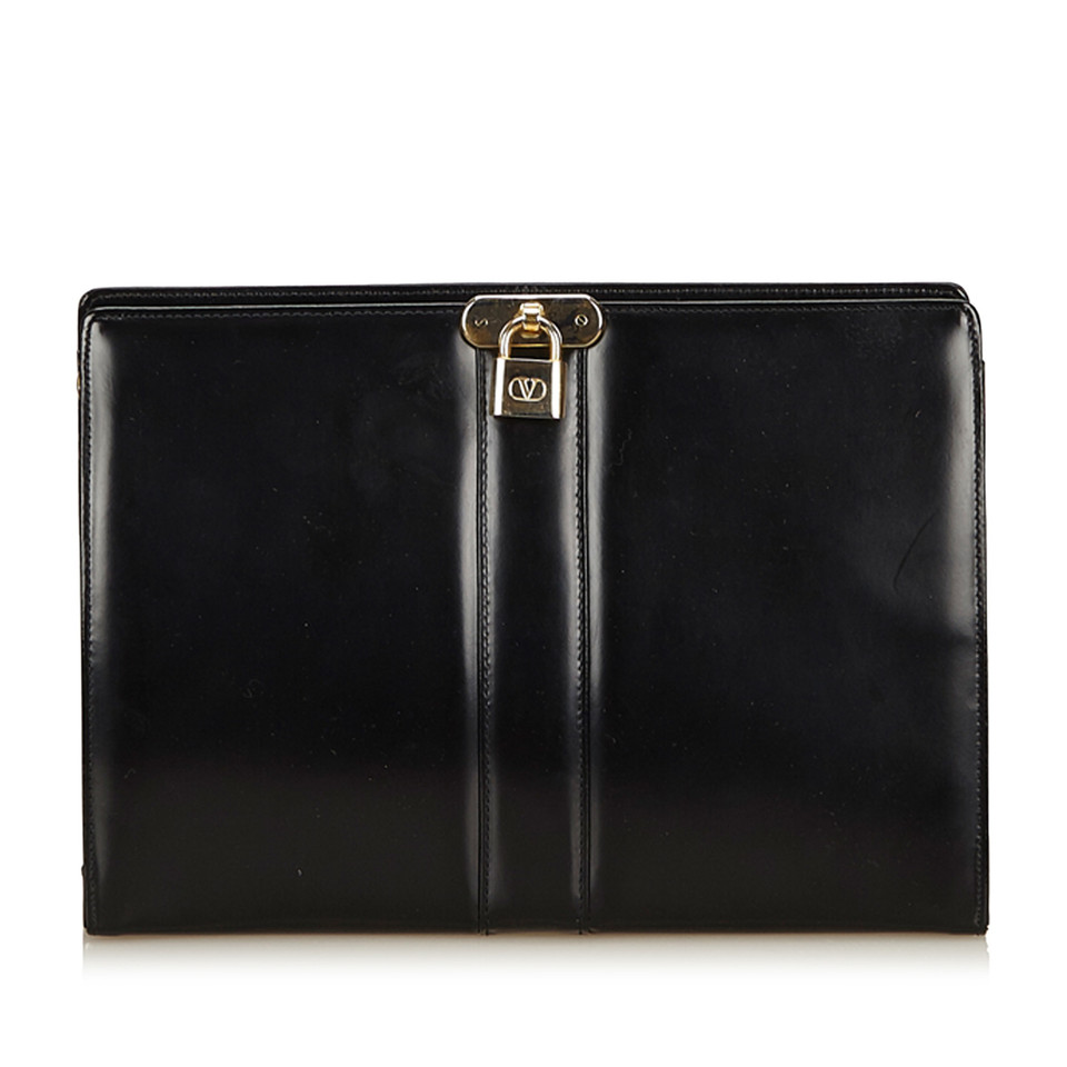 Valentino Garavani Leather Clutch Bag