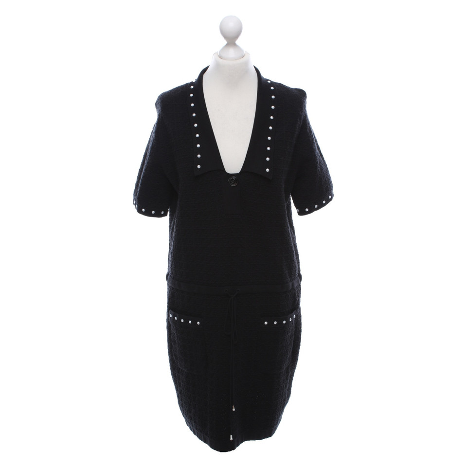 Chanel Knit dress with pearls