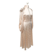 Temperley London Robe en Nude