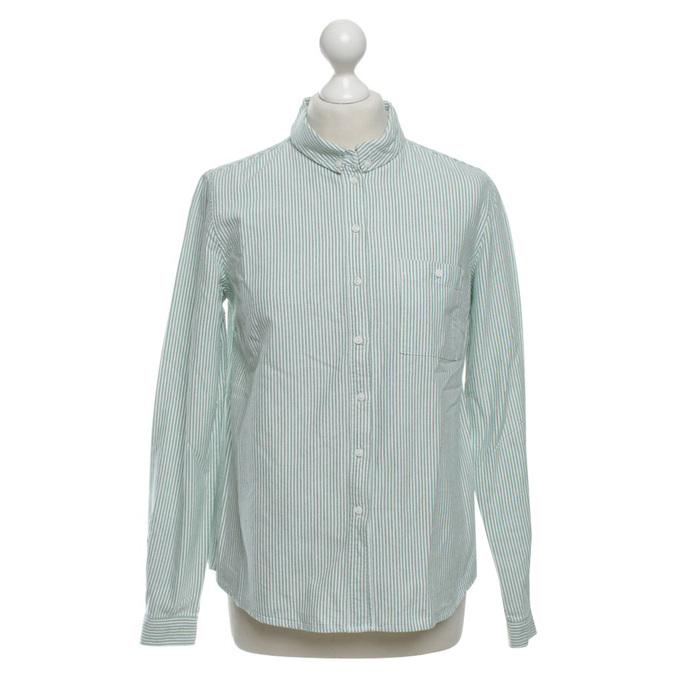 Cos Shirt in groen / wit