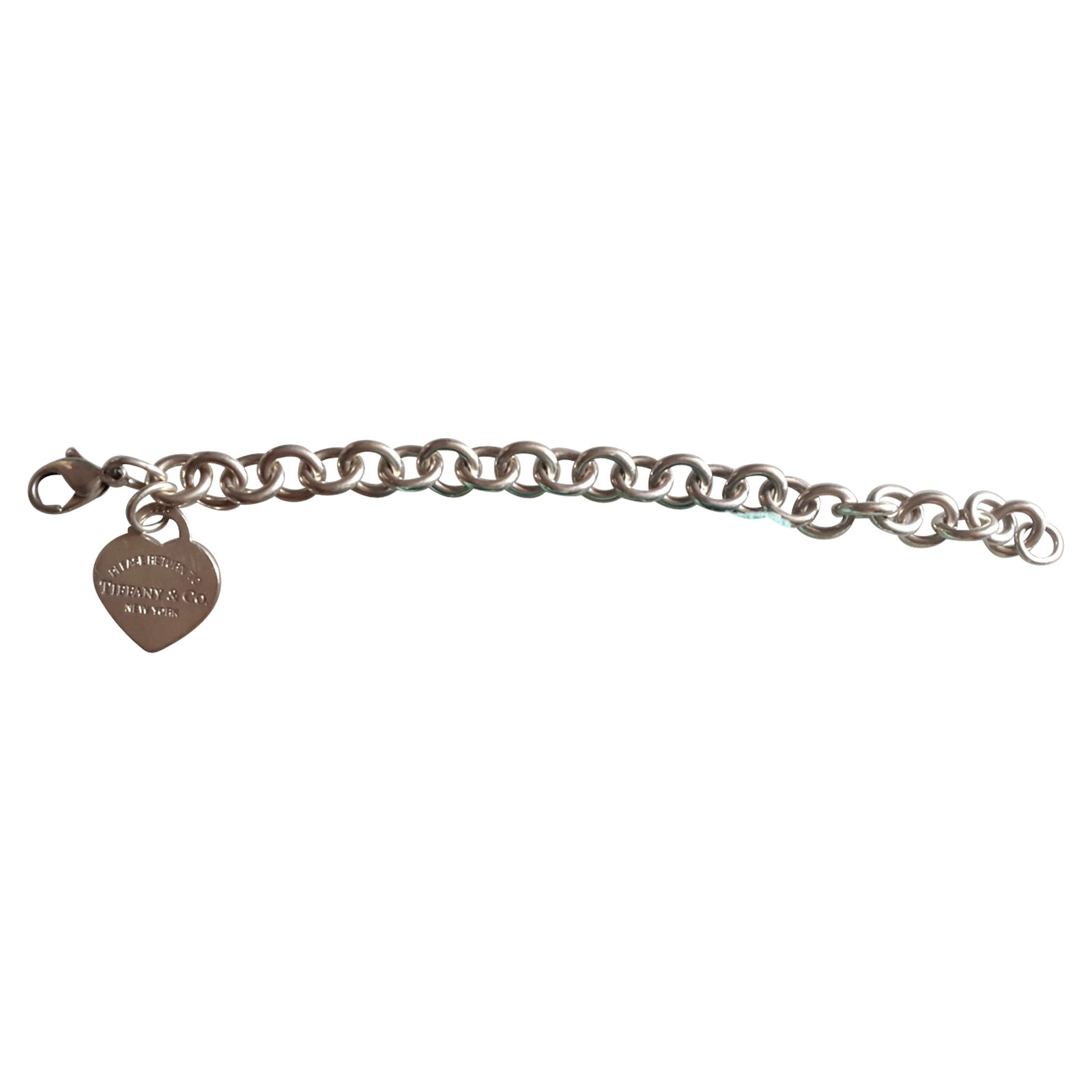 Tiffany & Co. Armband mit Herz-Anhänger - Second Hand Tiffany & Co. Armband  mit Herz-Anhänger gebraucht kaufen für 360€ (2192597)