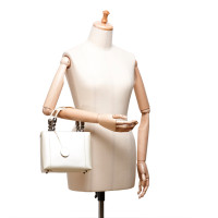 Christian Dior Malice Bag Leather in White