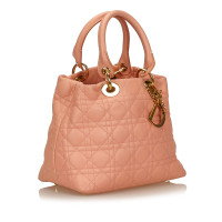 Christian Dior Soft Lady Dior in Pelle in Rosa