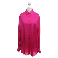 Ralph Lauren Zijden blouse in roze