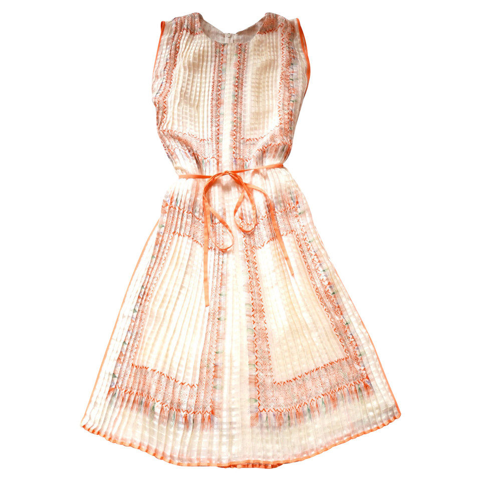 Chloé zijden jurk met patroon