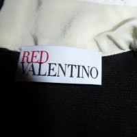 Red Valentino Robe avec bordure en dentelle