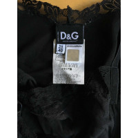 D&G Schwarzes Oberteil