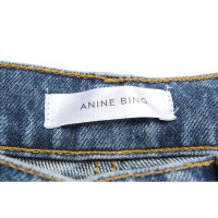 Anine Bing Jeans en Coton en Bleu