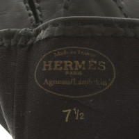 Hermès lederen handschoenen
