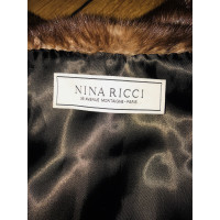 Nina Ricci giacca di pelliccia