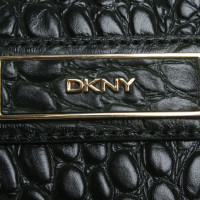 Dkny Handtasche in Dunkelgrün