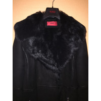 Hugo Boss fur coat