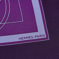 Hermès Printed silk scarf