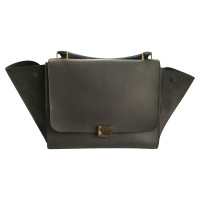 Céline Trapeze Large Leather in Grey