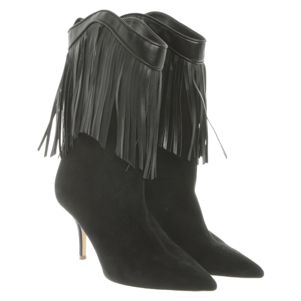 Malone Souliers Ankle boots Suede in Black