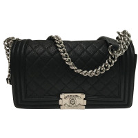 Chanel Boy Medium en Cuir en Noir