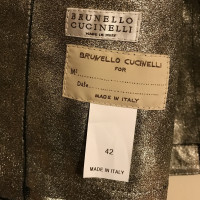 Brunello Cucinelli leren jas