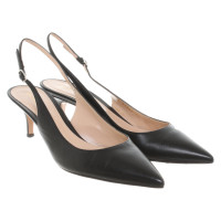 Gianvito Rossi Pumps/Peeptoes en Cuir en Noir