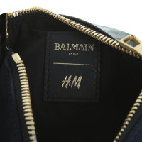 Balmain X H&M Pochette in zwart / blauw