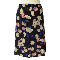 Prada Silk skirt with floral print