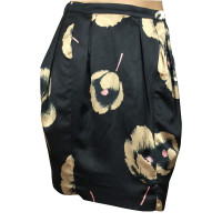 Moschino Cheap And Chic Floral silk skirt