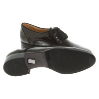 Lanvin Lace-up shoes Patent leather in Black