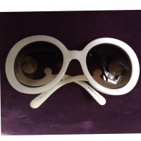 Prada Ivory acetate sunglasses