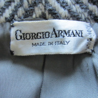 Giorgio Armani Coat with herringbone pattern