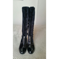 Marina Rinaldi Boots in black patent leather