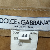 Dolce & Gabbana Suede skirt