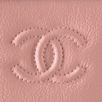 Chanel Kartenetui in Pink