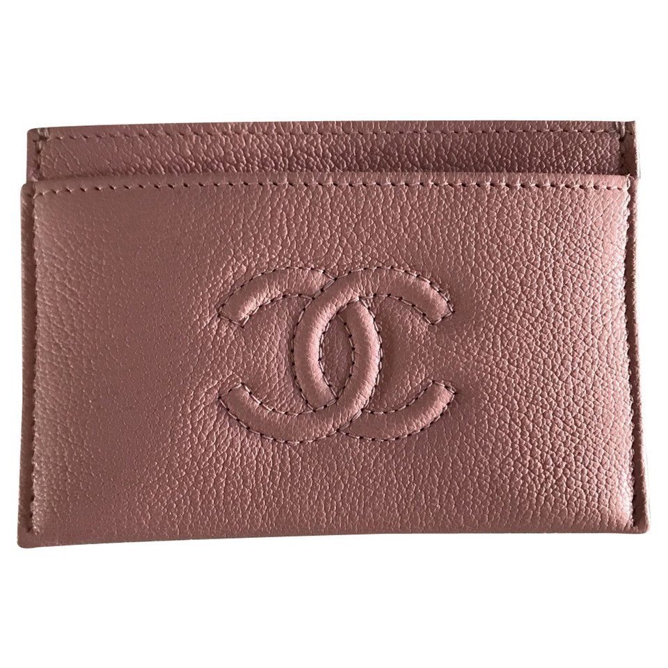 Chanel Kartenetui in Pink