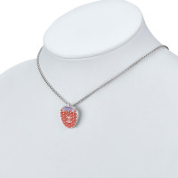 Chanel Strawberry Charm Necklace