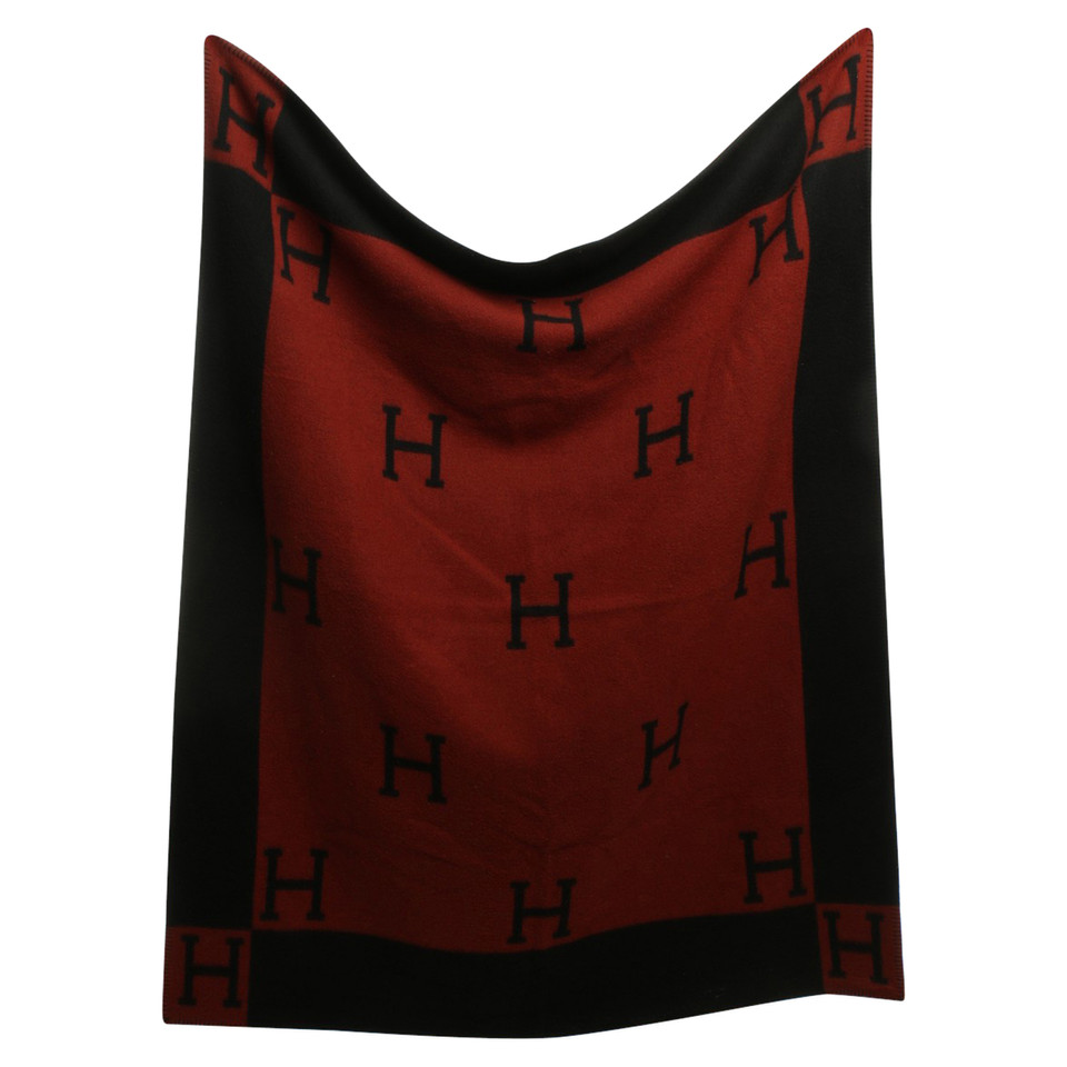 Hermès Decke im Label-Design