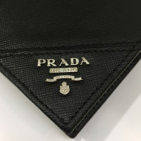 Prada Documentenhoes gemaakt van Saffiano leer