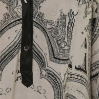 Etro Fluweel blouse met Paisley patroon