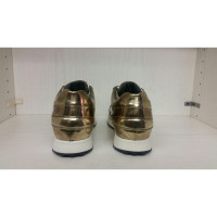 Santoni Patent leather sneakers