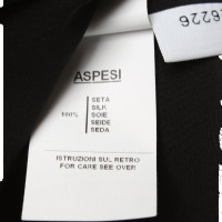 Andere merken Aspesi - zijden overhemd in zwart