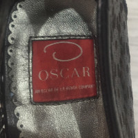 Oscar De La Renta Peep-toes in black