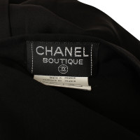 Chanel Seidenrock in Schwarz
