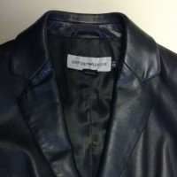 Armani Black leather jacket
