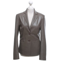 Arma Blazer in pelle nel colore