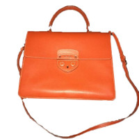 Prada Girl en Cuir en Orange