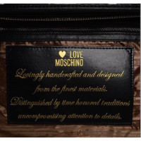 Moschino Love Tote Bag made from Saffiano leather