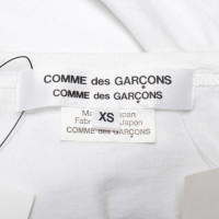 Comme Des Garçons Top en blanc