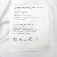 Comme Des Garçons Top en blanc