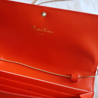 Roger Vivier clutch bag with gold chain