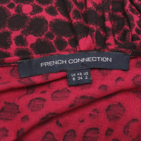 French Connection robe modelée bicolor